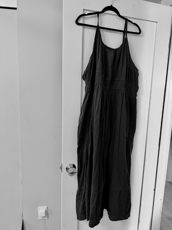 Pact Dresses & Skirts - Pact Organic Cotton Gauze Tiered Maxi Dress XXL